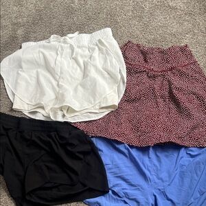 Buffbunny Set of Four Women's Shorts in Various Colors